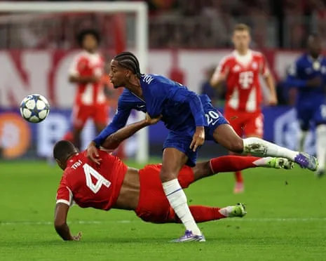 Chelsea's manager explodes when Bayern Munich defender Jonathan Tah escapes red card in UCL defeat